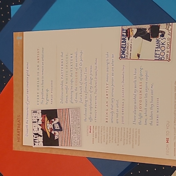 Say It Loud I'm An Artist & I'm Proud Mary Englebreit 7.5" X 11" print - Picture 3 of 3